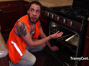 Tranny housewife fucking handy man